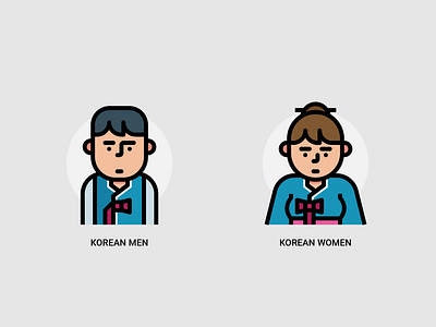 Korea Avatar icons