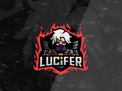 Logo for the YouTube channel "LUCIFER"