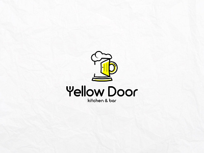 Yellow Door Logo Design brand designer design design agency designer freelance design graphic designer icon logo logo design logo designer logotype symbol