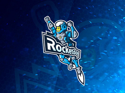 "RocketBoy" logo design