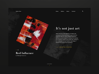 Daily UI #3 Landing Page (above the fold) | Bart Jansen