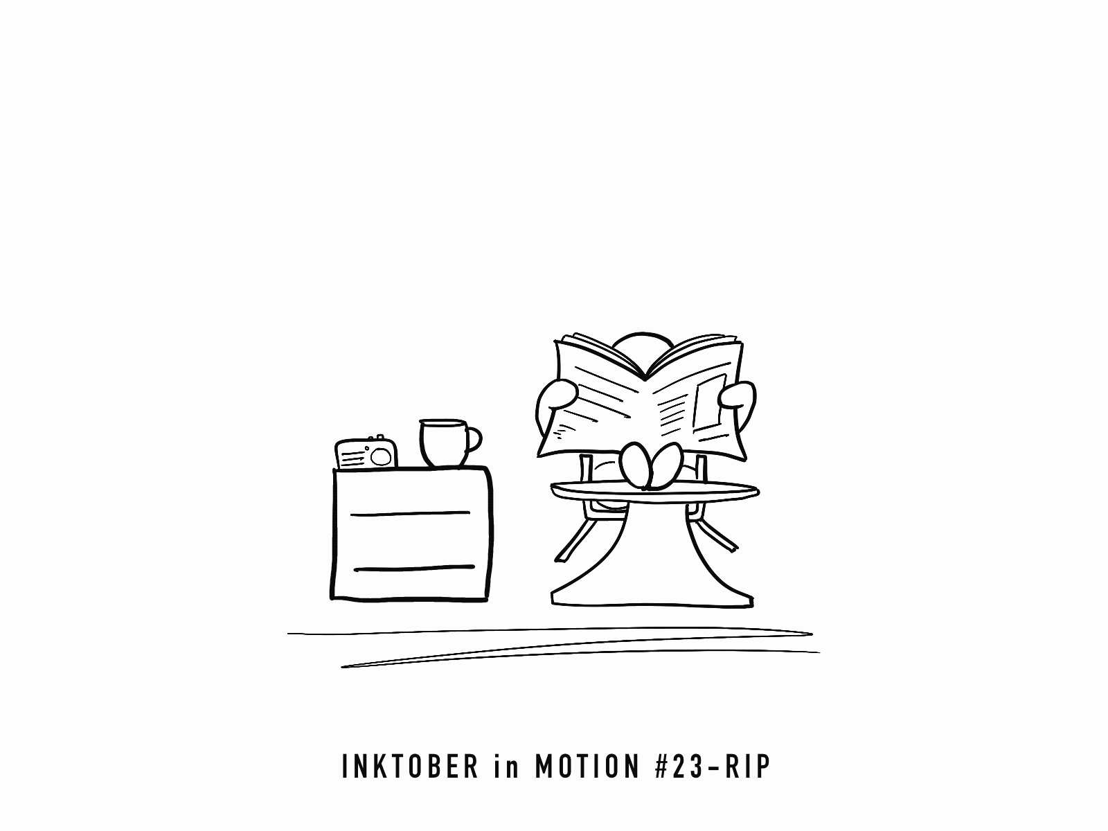 #23 Rip animation doodle frame animation fun illustration inktober inktober2020 motion procreate sketching