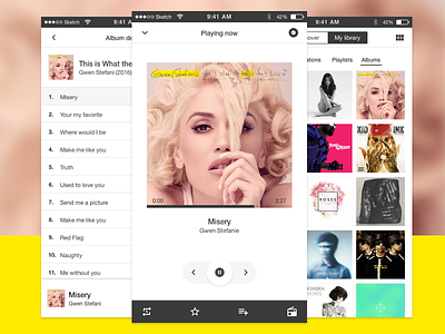 Daily UI #009 Music Player