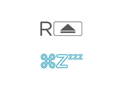 Symbol Fun command z eject r reject sleepy zzzz