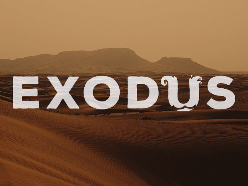 Exodus Church Graphic by Barak Tamayo on Dribbble