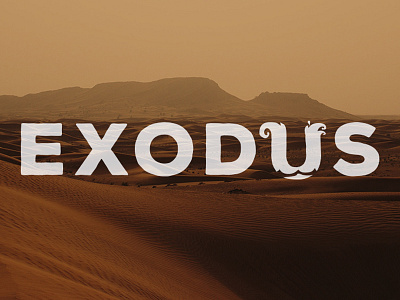 Exodus Church Graphic church desert exodus parting sea water