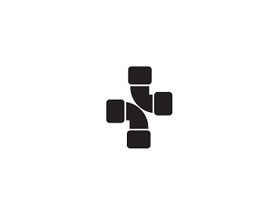 Cross + Plumber logo