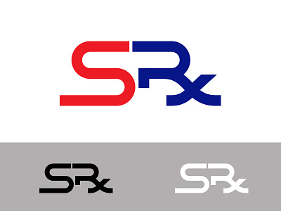 Specialty RX Logo brand design icon logo pharmacy pill rx type