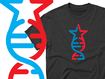 Lonestar DNA Tshirt design dna graphic icon lonestar shirt star texas texas pride vector