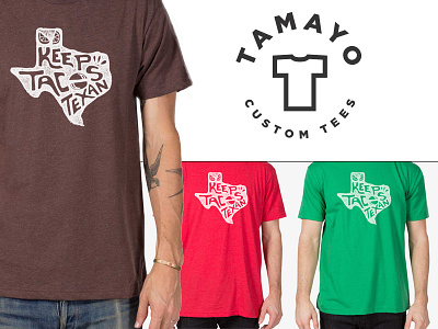 Keep Tacos Texan Shirt