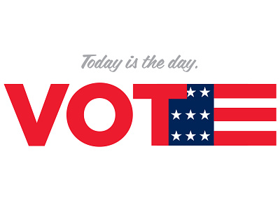 Vote america design duty graphic stars stripes typography vote