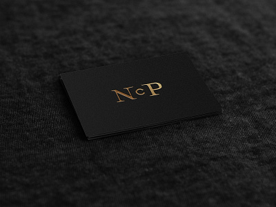 N C Photography logo camera card design logo logotype mockup photography typography