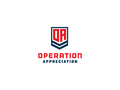 Operation Appreciation logo unused badge logo logo design logo design branding logotype military patch usa