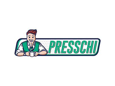 Presschi Online Magazine Logo Design