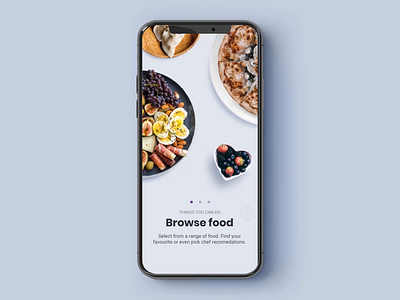 Onboarding - The interactive way animated animation food food app food app design food app ui foodie interaction design motion navigation onboarding onboarding screens onboarding ui parallax restaurant restaurant app restaurant branding scroll animation signup ubereats