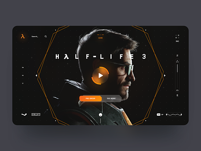 Half Life 3 Web Concept Design 🦯🎮