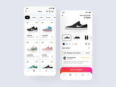 Store Instagram Redesign 2020 📲 by Manuel Rovira 😺🤘 for Orizon: UI/UX ...