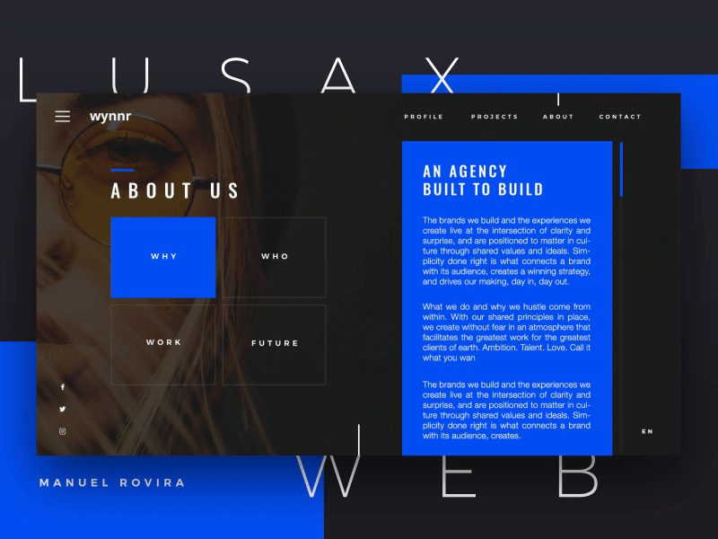 ABOUT INTERACTION MODERN..! animation fashion flat interaction interface minimal modern ui ux web