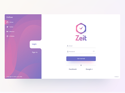 Zeit Login color 🕓