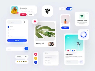 Vuesax 4.0 Framework Vue.js Components 🚀 admin animation app components design system github interface open source orizon product design ui design ux design vue vue.js vuesax