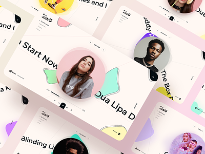 Spotify Awards Design Concept 🎧🎵 app music application clean desktop fullscreen landing minimal orizon spotify spotify design ui ui ux design ux web webdesign website