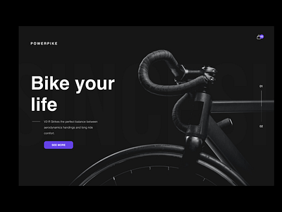 BIKE YOUR LIFE colorfull design flat illustration interface logo ui ux web webdesign