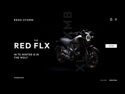 Moto Website Visual Exploration on black 1 colorfull design flat illustration interface logo ui ux web webdesign