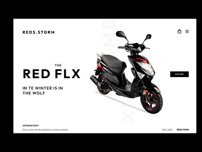 Moto Website Visual Exploration on white 2 colorfull design flat illustration interface logo ui ux web webdesign