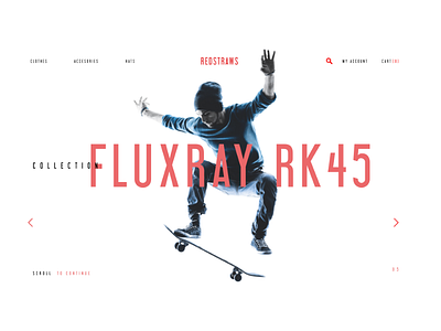 Web Shop Urban Sport black colorfull flat interface letter skate ui urban ux web webdesign