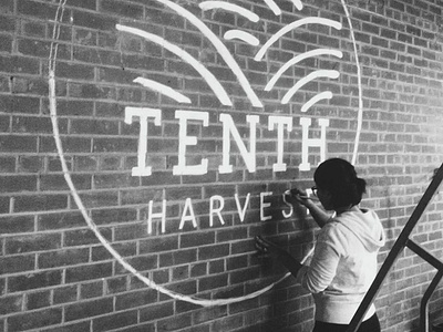 Tenth Harvest Logo Application