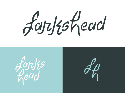 Larkshead Exploration (1) branding custom lettering deconstructed knot hand lettering identity knot larkshead lettering logo type typography