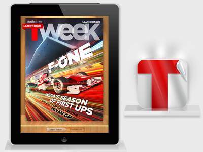 An iPad Magazine launched sometime ago icon ipad magazine ui ux