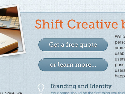 Shift Creative Site v5