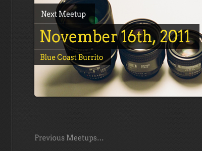 Photog Meetup - Blog