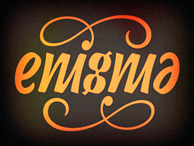 Enigma Ambigram