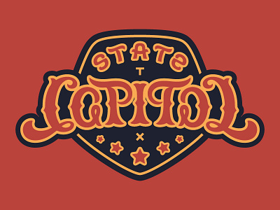 State Capitol Reflection Ambigram