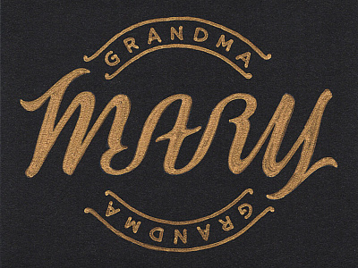 Mary Ambigram