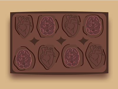 Life is like a box of chocolates... design drawing graphic design illo illustration illustrator