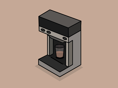 Coffee coffee coffee machine design drawing graphic design illo illustration illustrator