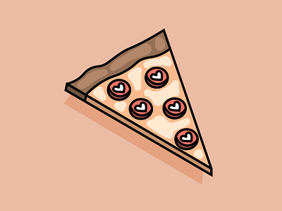 Social Consumption design drawing food graphic design illo illustration illustrator likes love pepperoni pizza social social media
