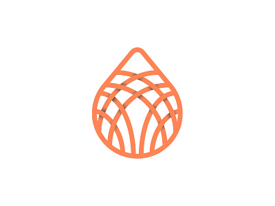 Droplet Logo brand branding horvathdesigns icon illustrator logo mark shadow break vector
