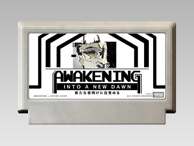 Awakening: Into A New Dawn cartridge famicase nes
