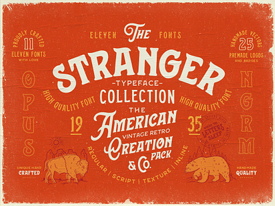 Stranger Font By Opus Nigrum