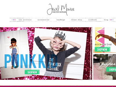 Jewel Monro e-Commerce Site e commerce graphic design uiux web design