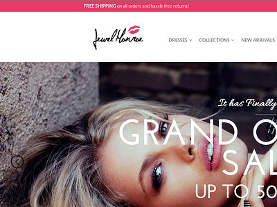 Jewel Monroe Ecommerce ecommerce uiux web design