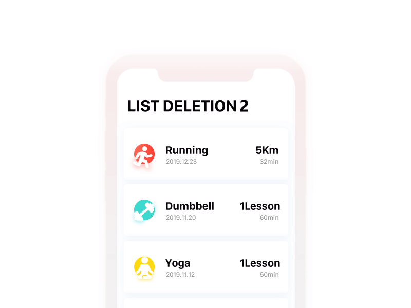 List shredding deletion 2