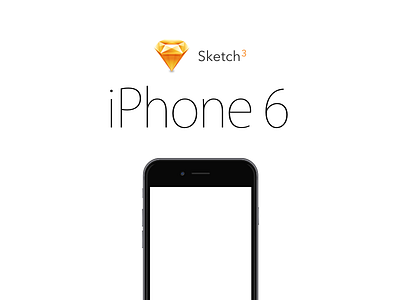 iPhone 6 Sketch Template 750 x 1334 free illustration iphone 6 resources scalable sketch vector