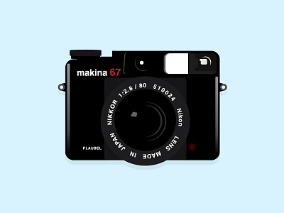 Makina 67 Camera camera vector