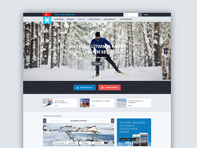 Turkey Ski Federation federation flat ski snowboard turkey website