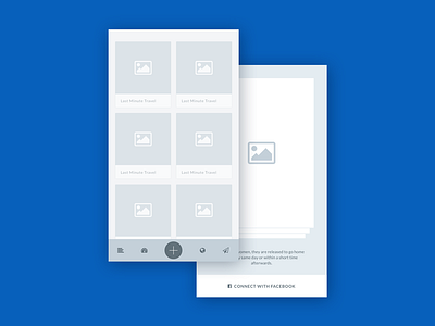 Mobile App Wireframe Kit by Volkan Olmez for Fol on Dribbble